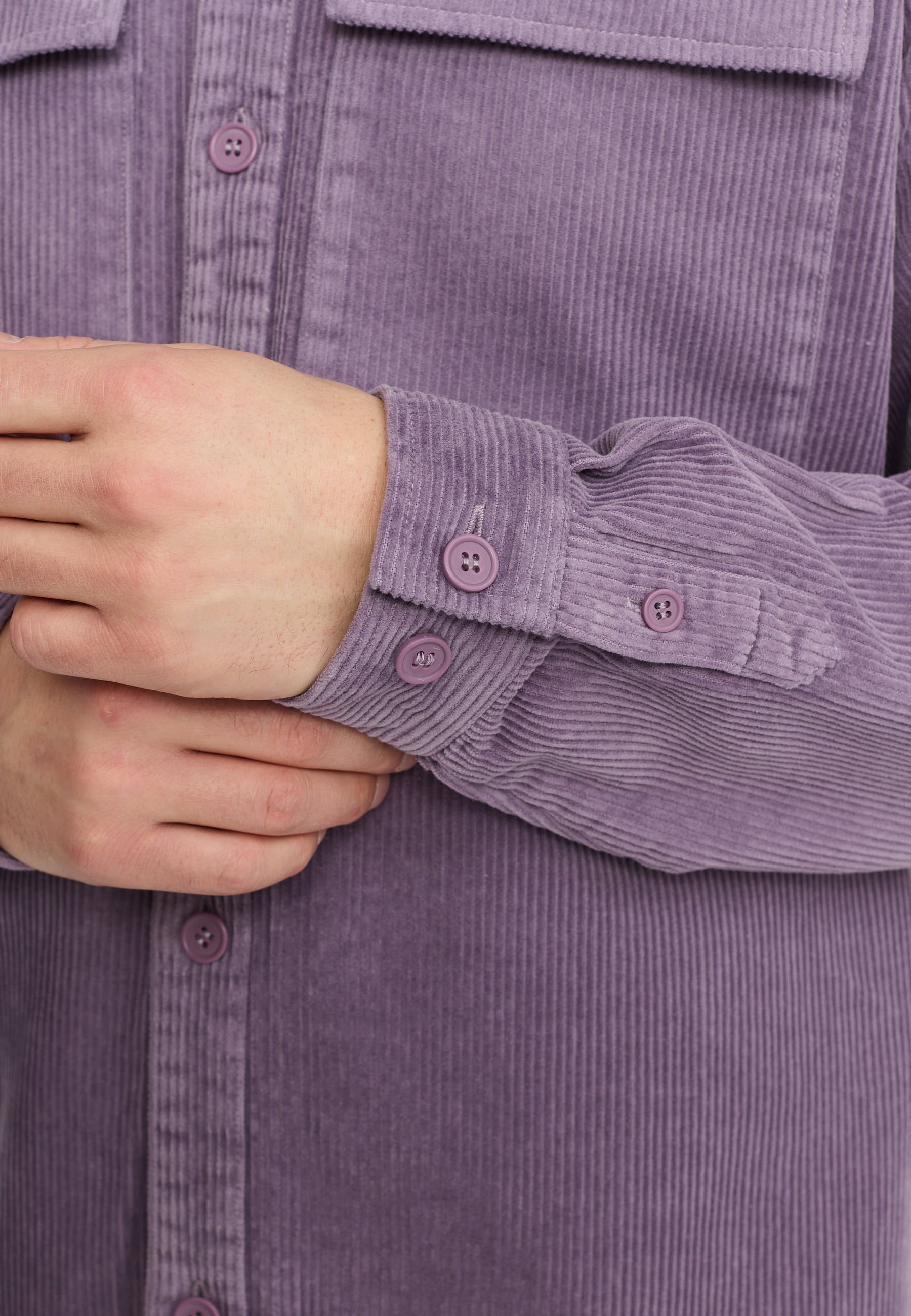 Revolution Utility Shirt Overshirts Purple