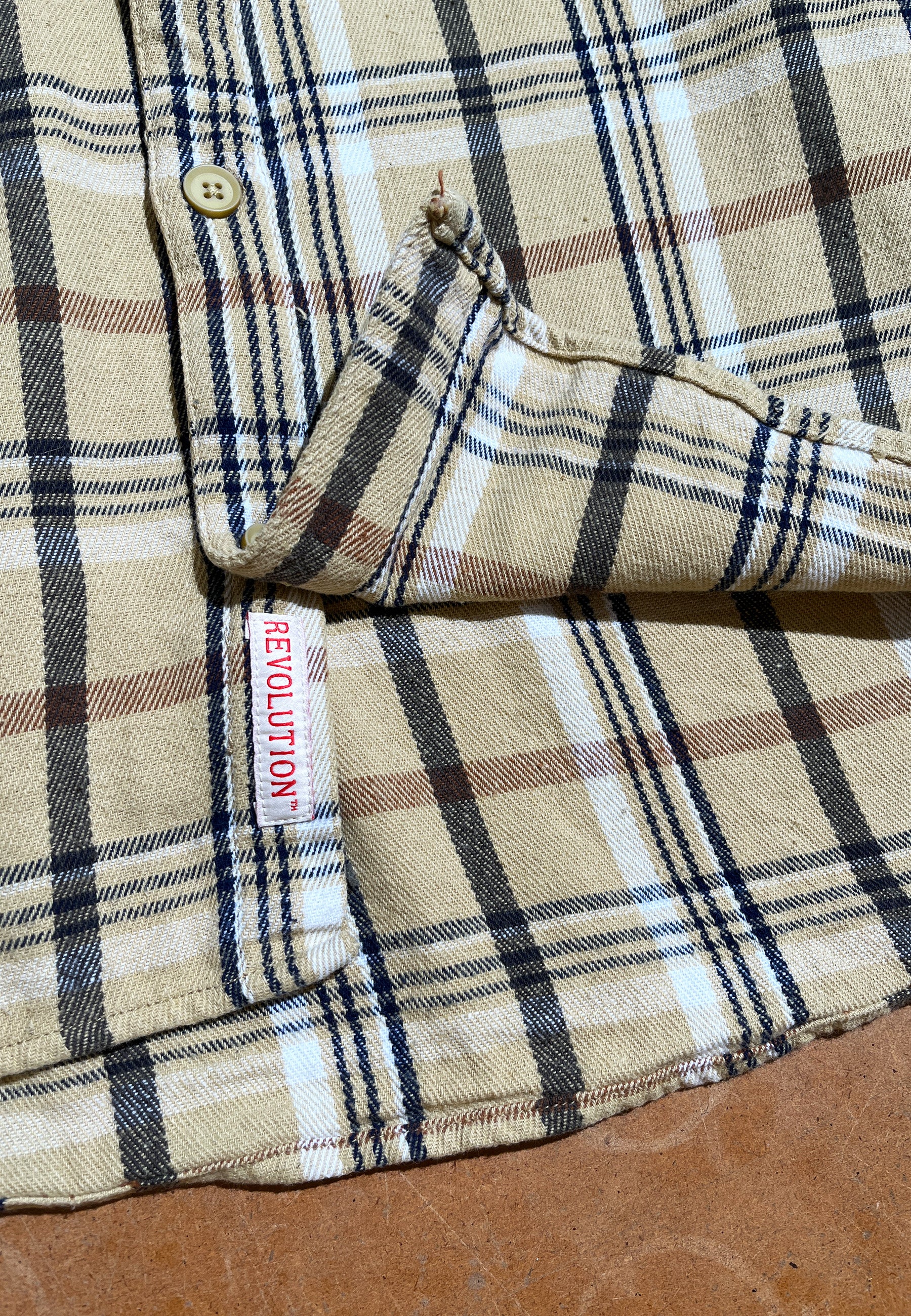Revolution Utility Overshirt Vintaged Yellow
