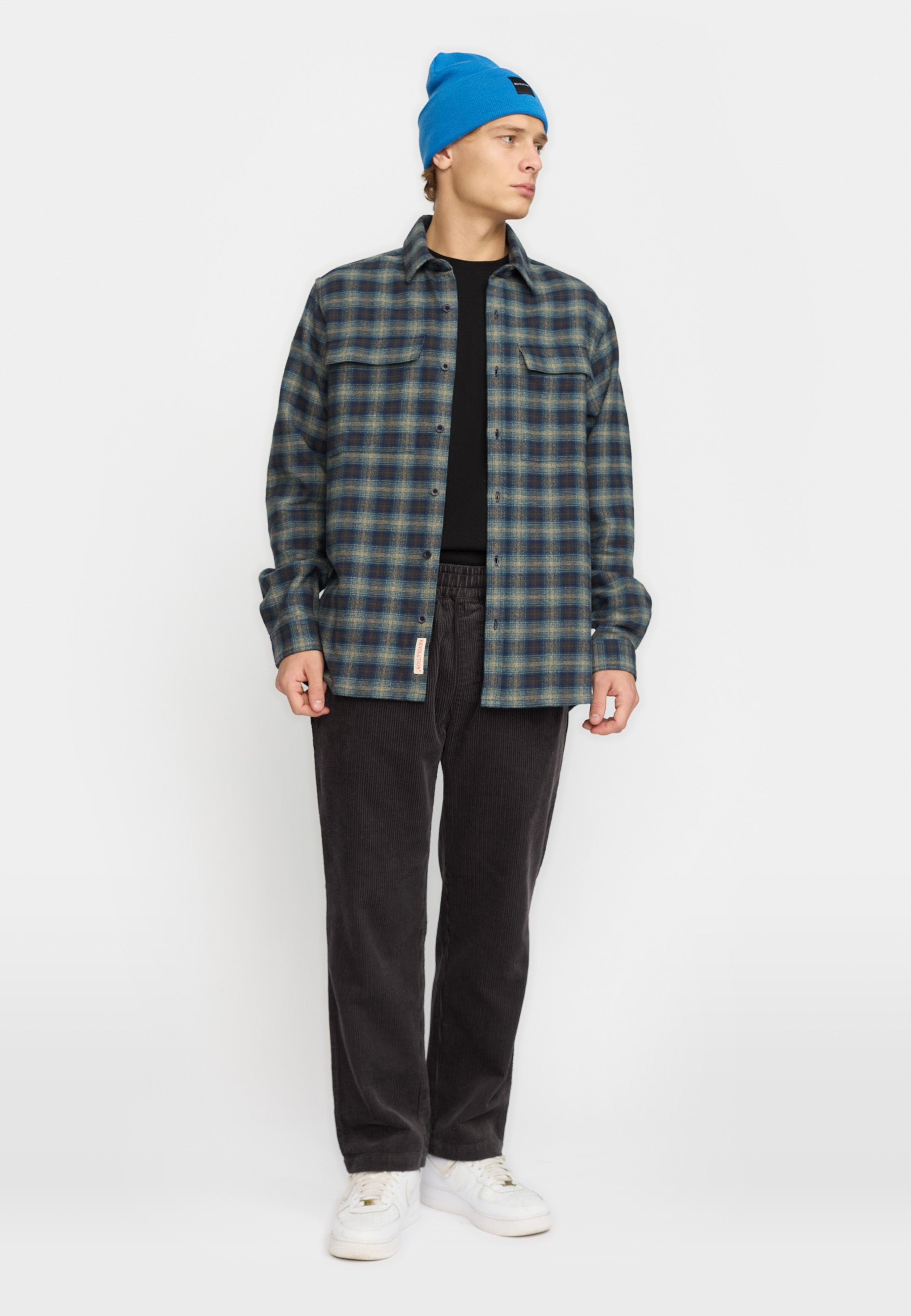 Revolution Utility Shirt Long-sleeve Shirts Blue