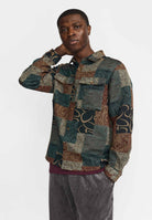 Revolution Utility Shirt Long-sleeve Shirts Petrol