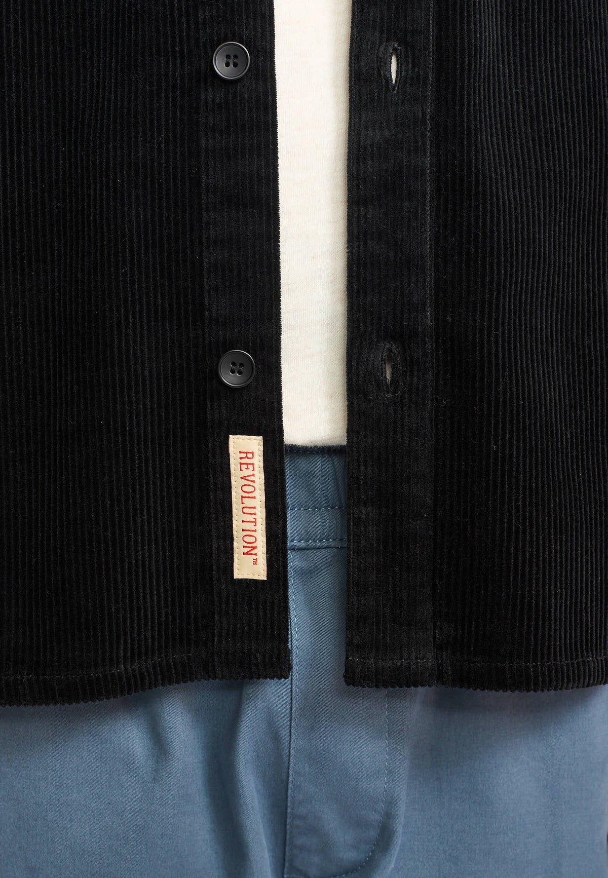 Revolution Utility Shirt Long-sleeve Shirts Black
