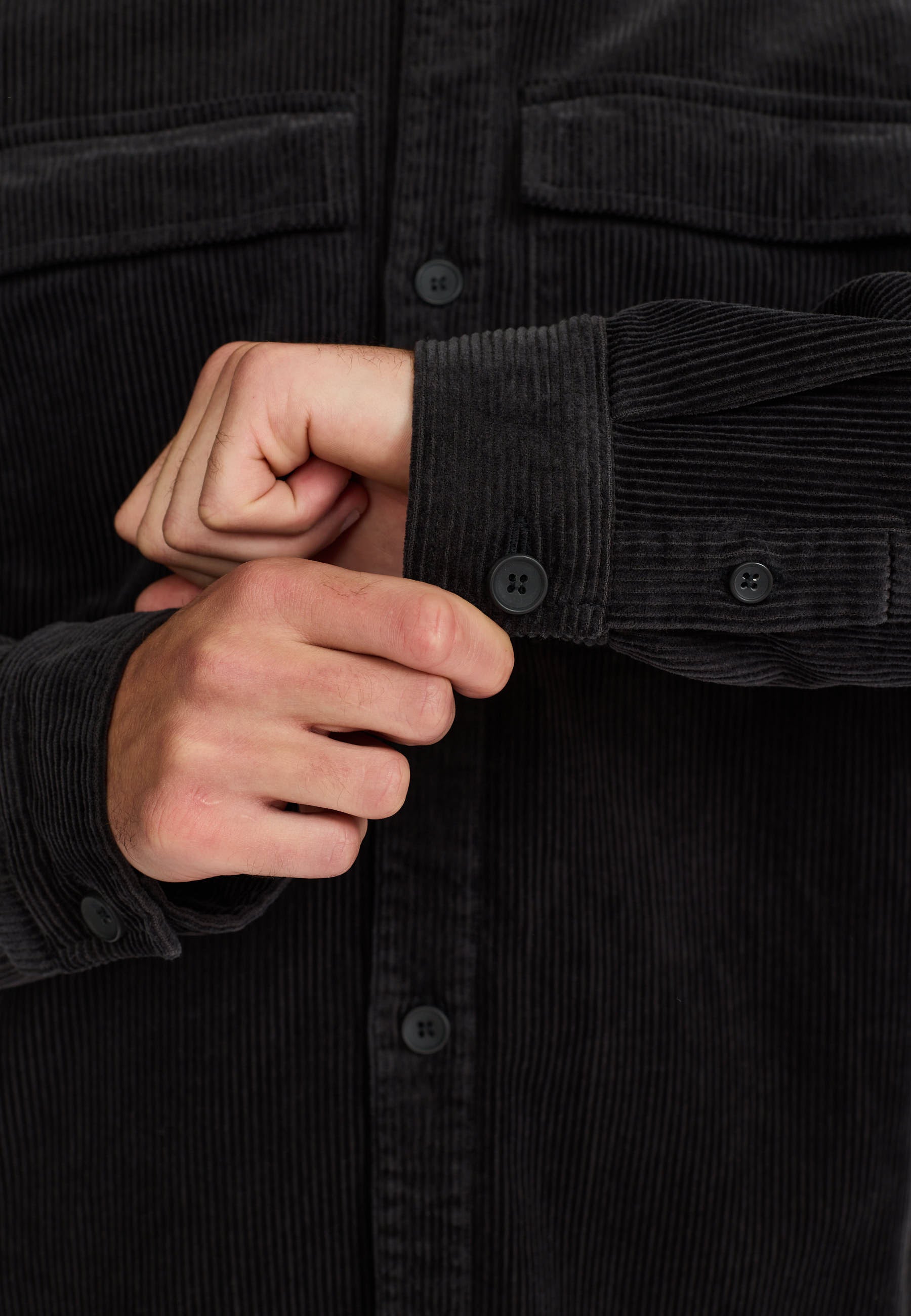 Revolution Utility Shirt Long-sleeve Shirts Darkgrey