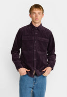 Revolution Utility Shirt Long-sleeve Shirts Darkpurple
