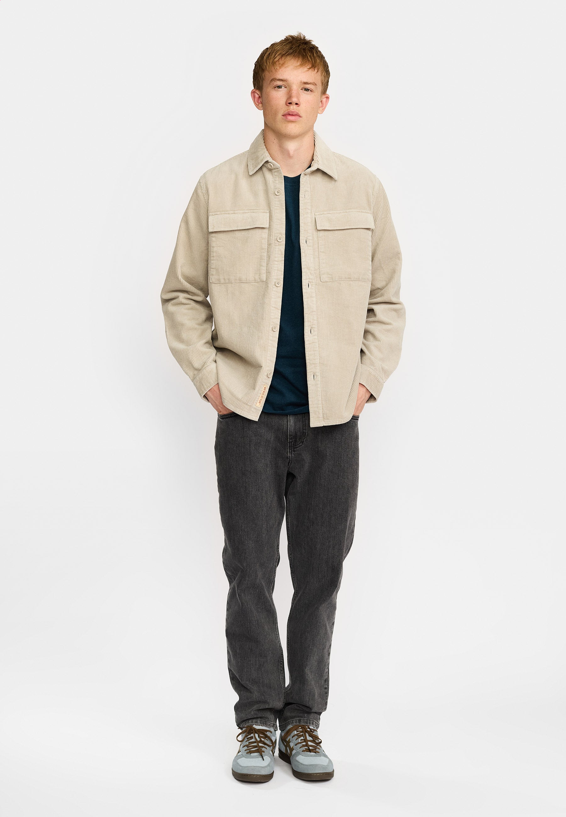 Revolution Utility Shirt Long-sleeve Shirts Lightgrey
