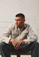 Revolution Utility Shirt Long-sleeve Shirts Lightgrey