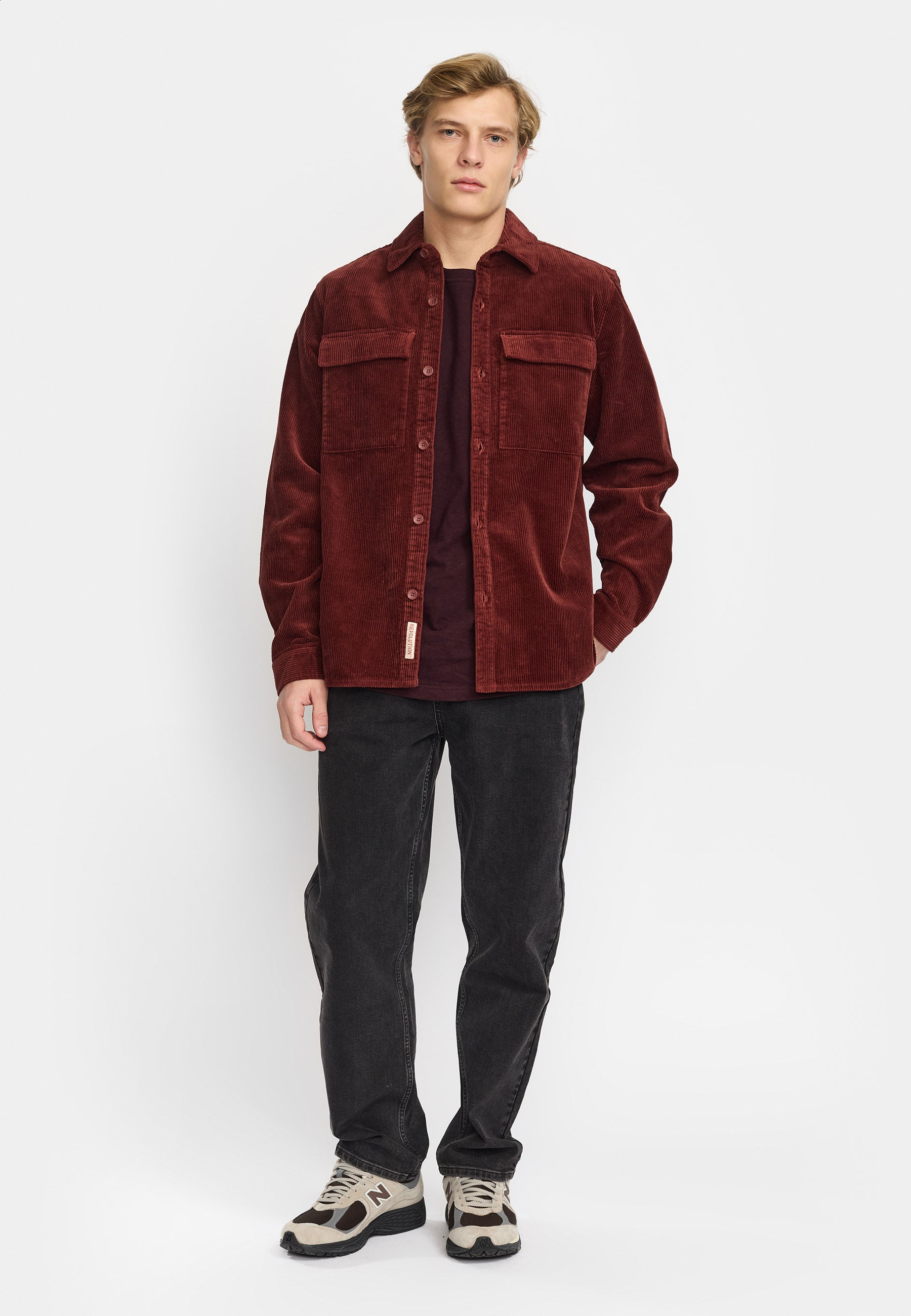 Revolution Utility Shirt Long-sleeve Shirts Red