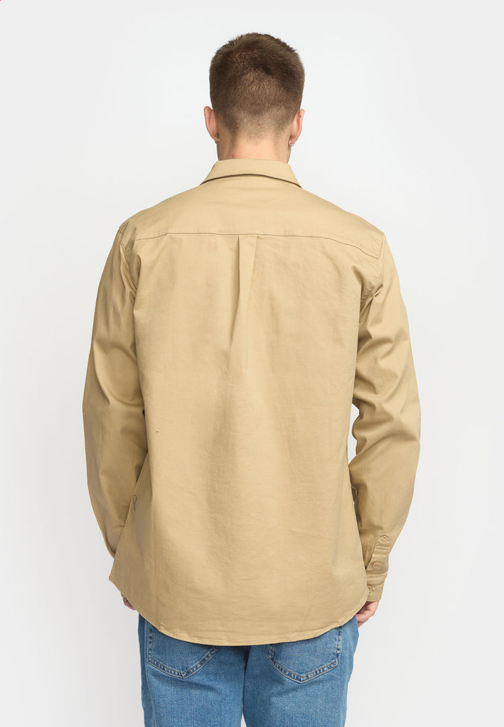 Revolution Utility Shirt Long-sleeve Shirts Khaki