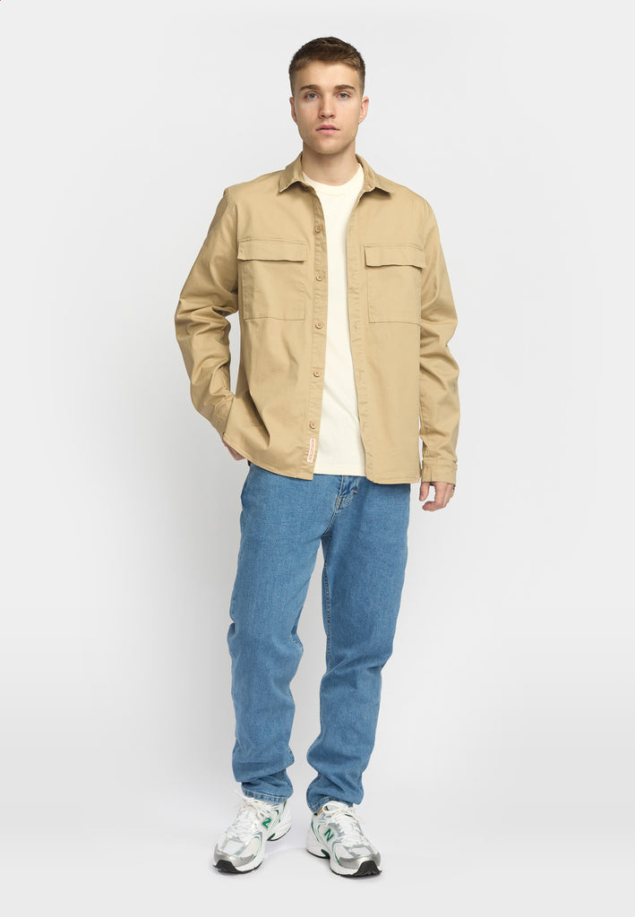 Revolution Utility Shirt Long-sleeve Shirts Khaki