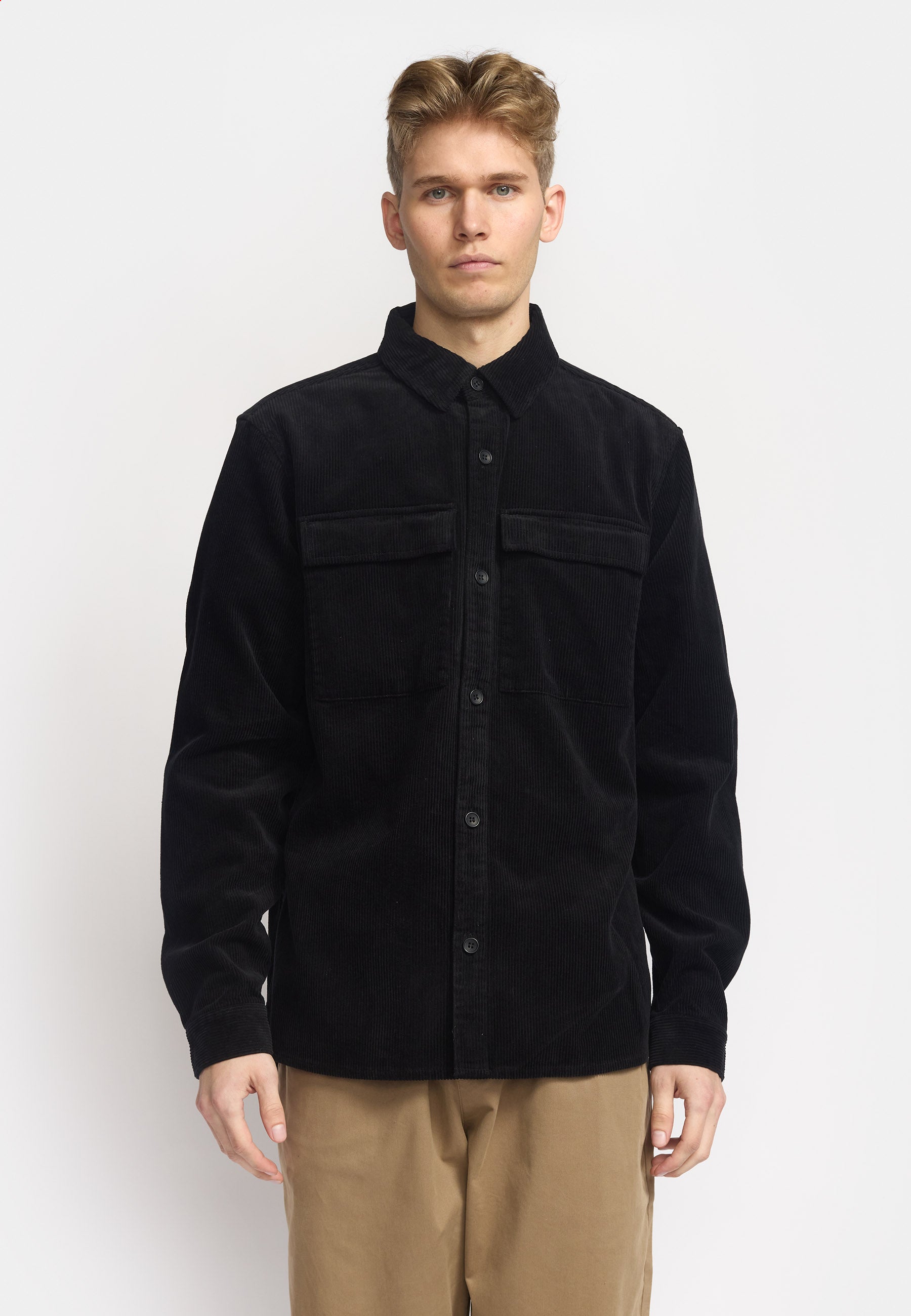 Revolution Utility Shirt Overshirts Black