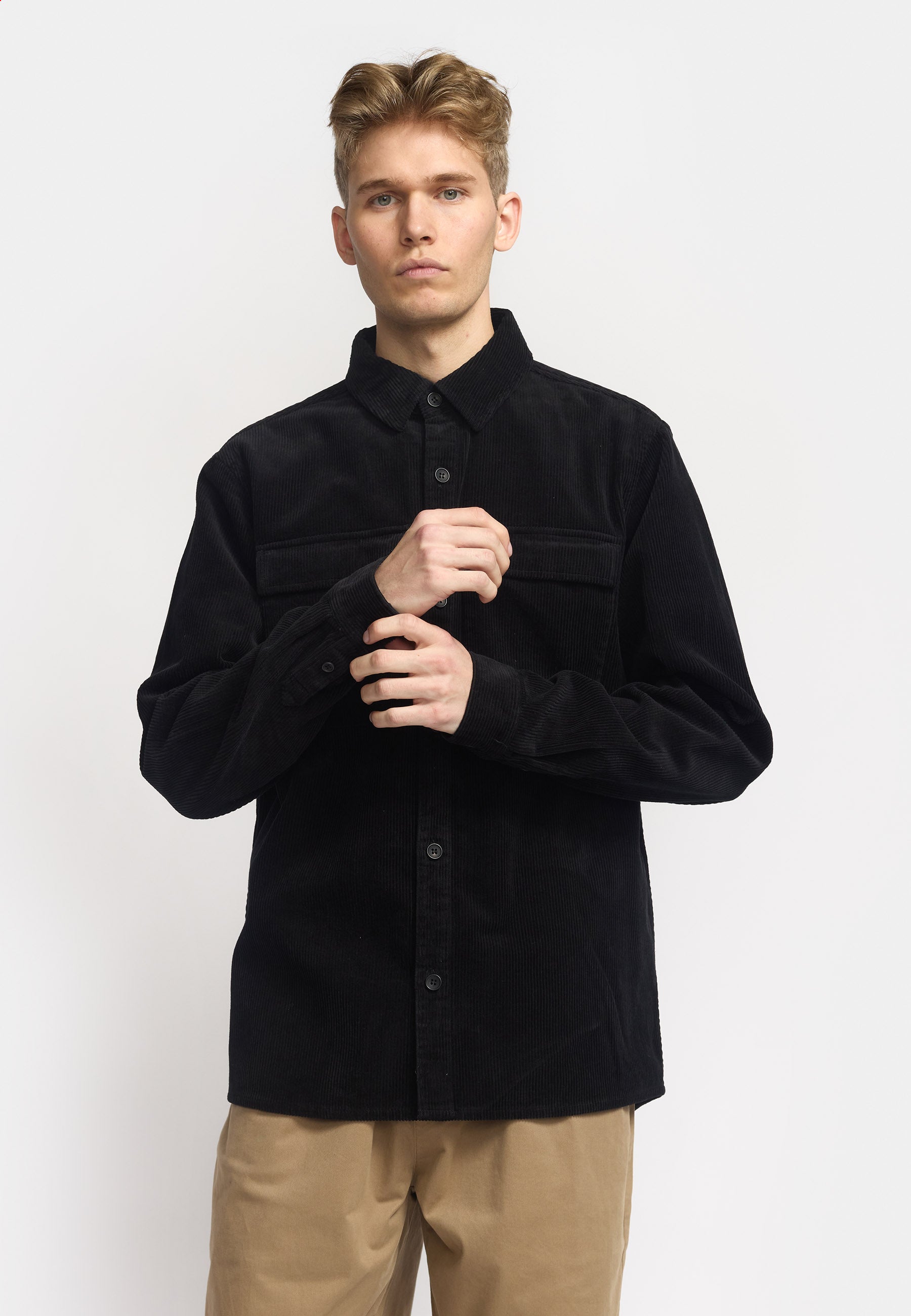 Revolution Utility Shirt Overshirts Black