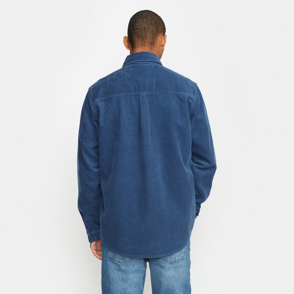 Revolution Utility Shirt Overshirts Blue