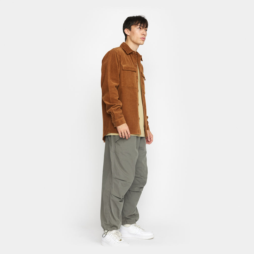 Revolution Utility Shirt Overshirts Brown