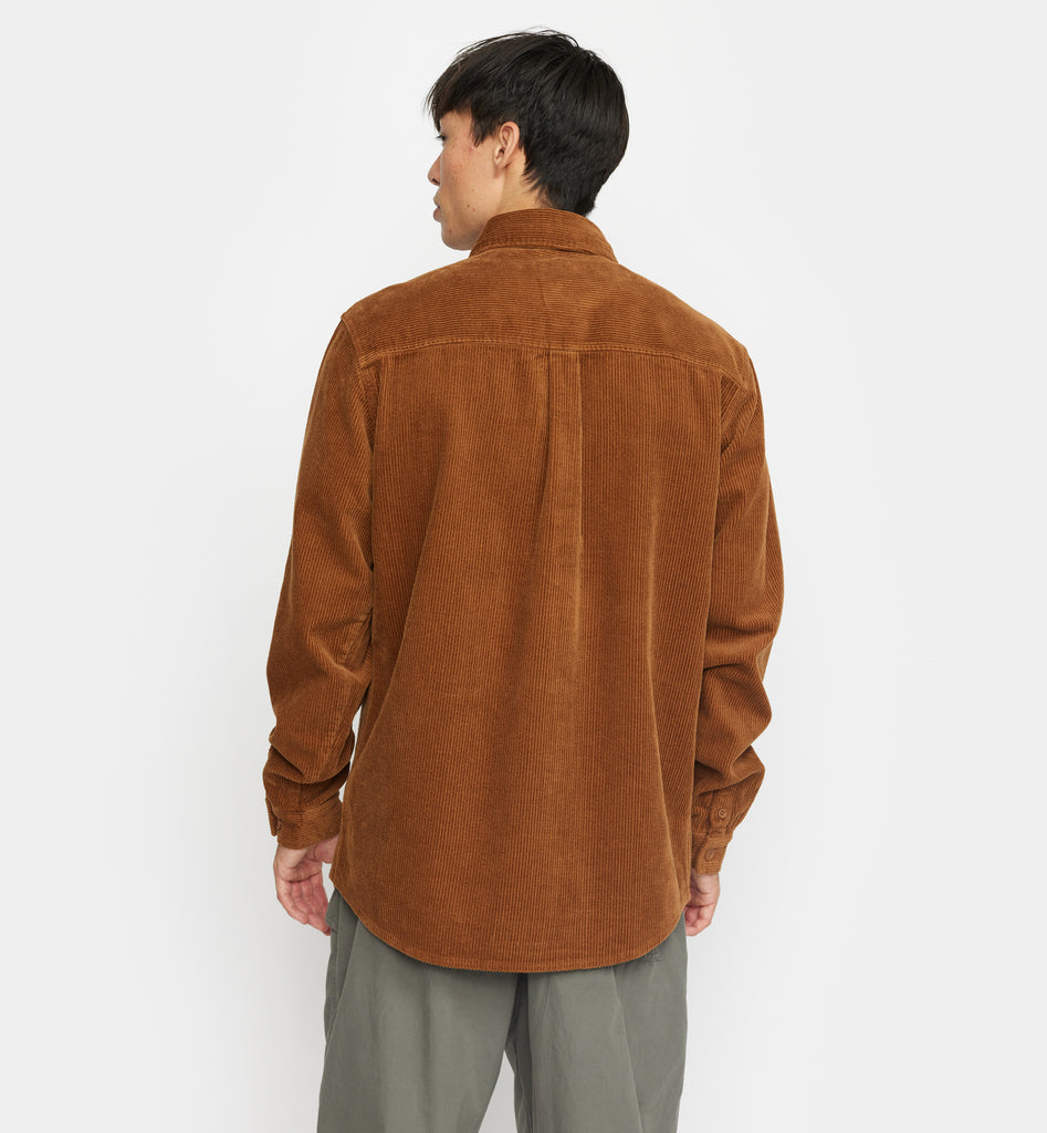 Revolution Utility Shirt Overshirts Brown