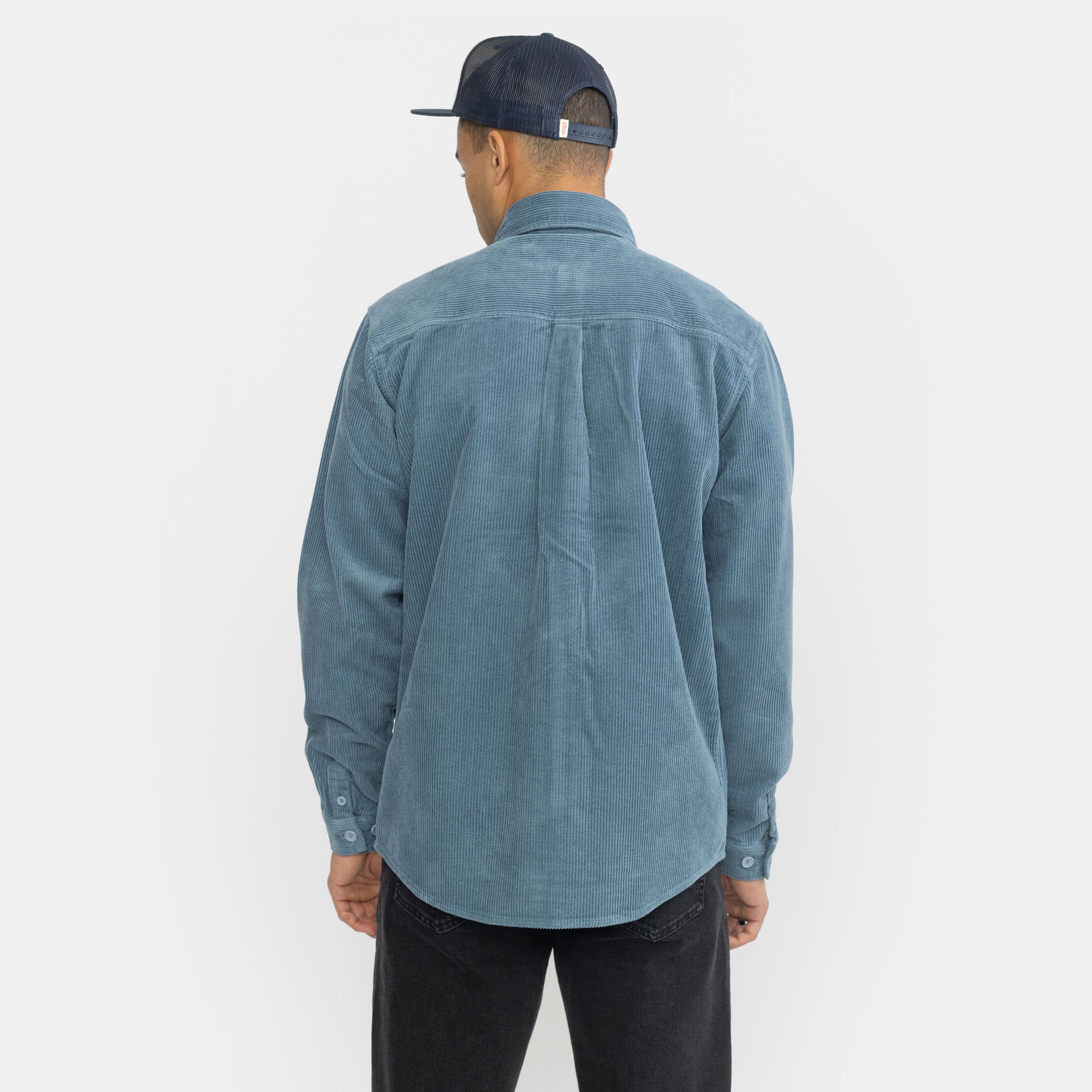 Revolution Utility Shirt Overshirts Dustblue