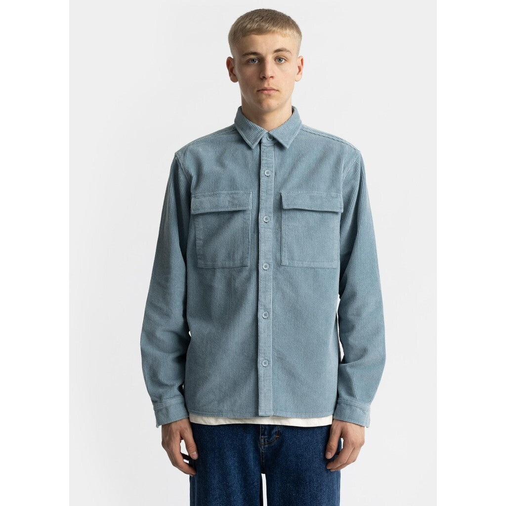 Revolution Utility Shirt Overshirts Lightblue