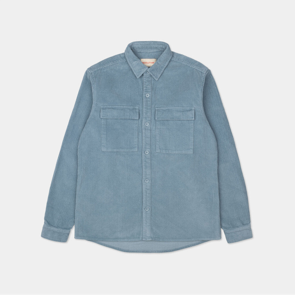 Revolution Utility Shirt Overshirts Lightblue