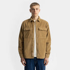 Revolution Utility Shirt Overshirts Lightbrown