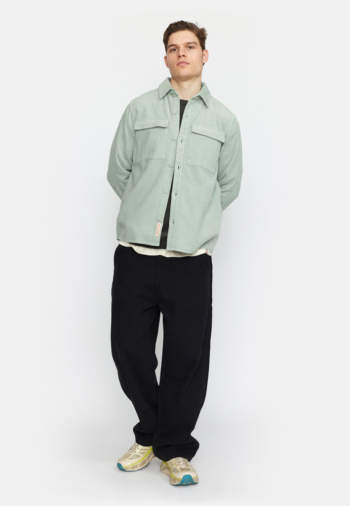 Revolution Utility Shirt Overshirts Lightgreen