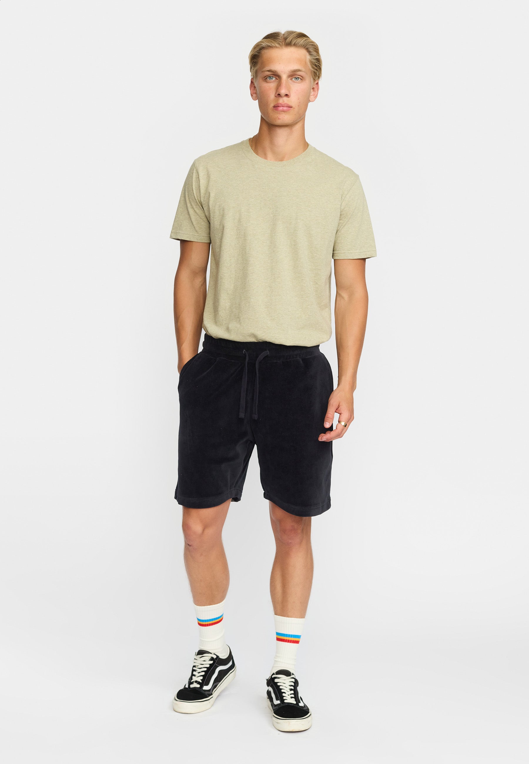 Velour Shorts / 4081 - Black – Revolution.eu