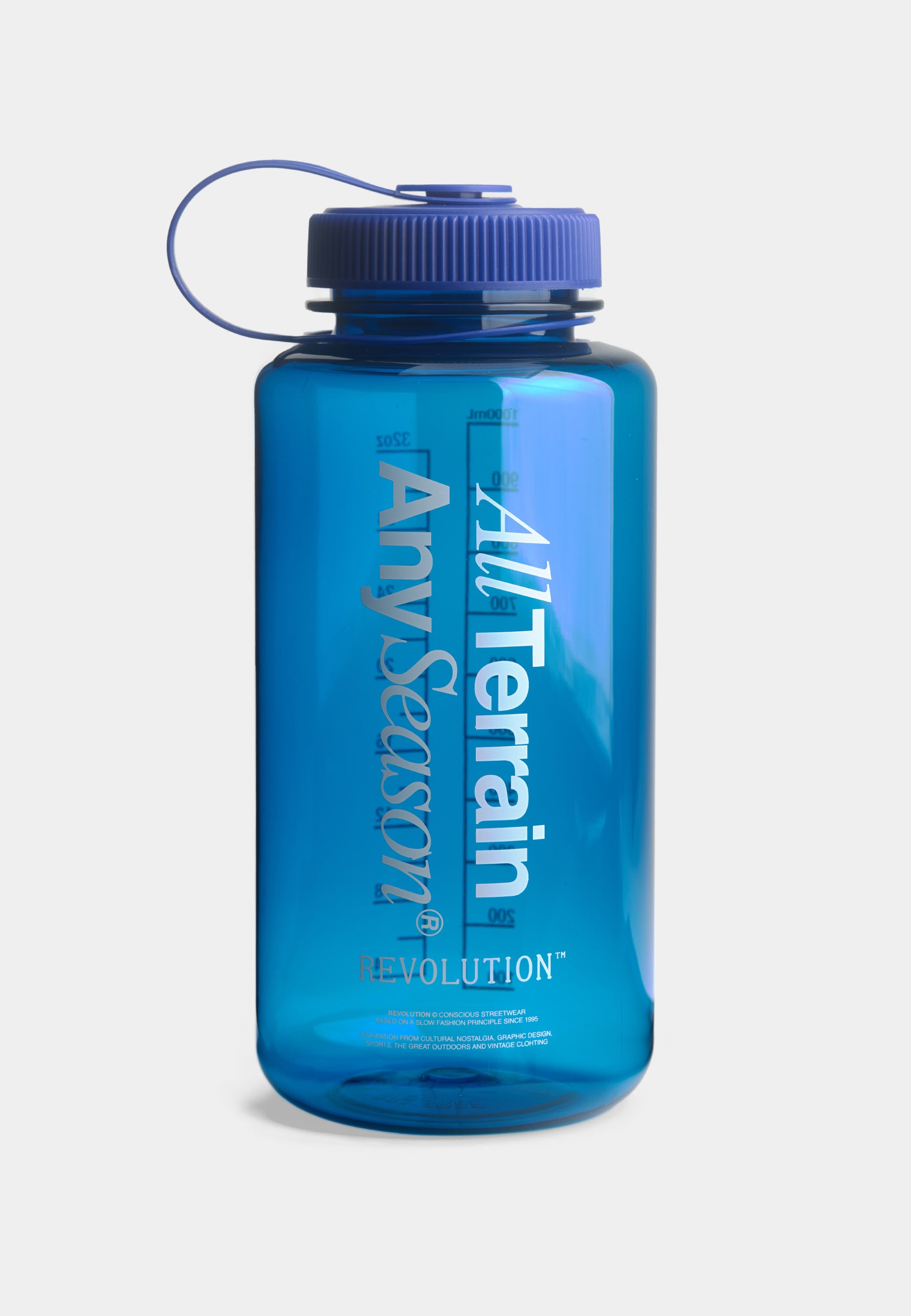 Revolution Water Bottle Merchandise Blue