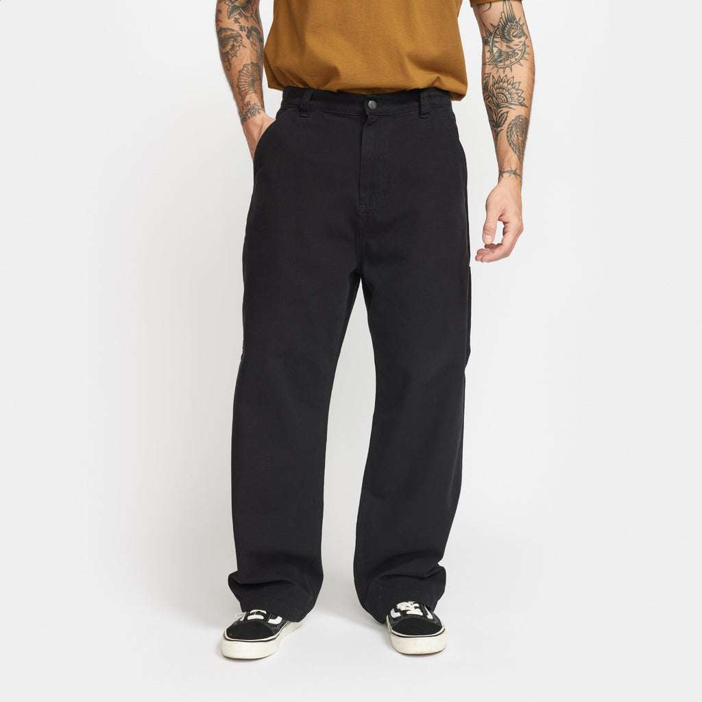 Revolution Wide Worker Trousers Trousers Black