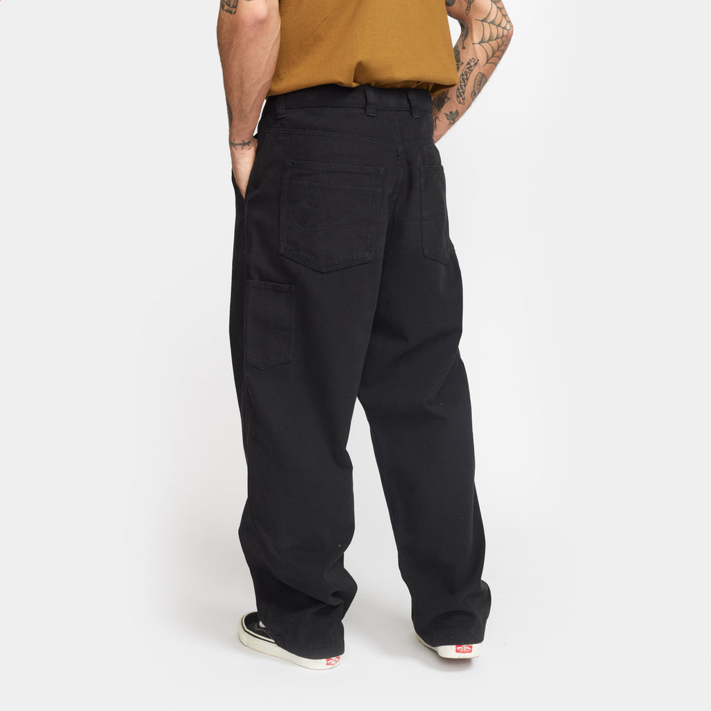 Revolution Wide Worker Trousers Trousers Black