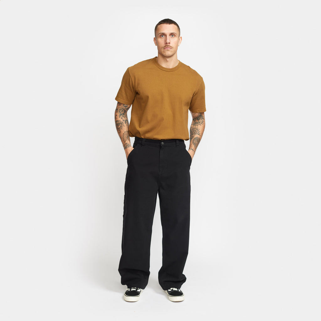 Revolution Wide Worker Trousers Trousers Black