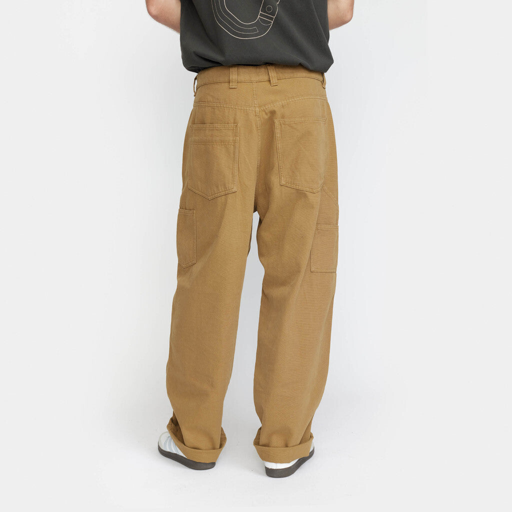 Revolution Wide Worker Trousers Trousers Darkkhaki