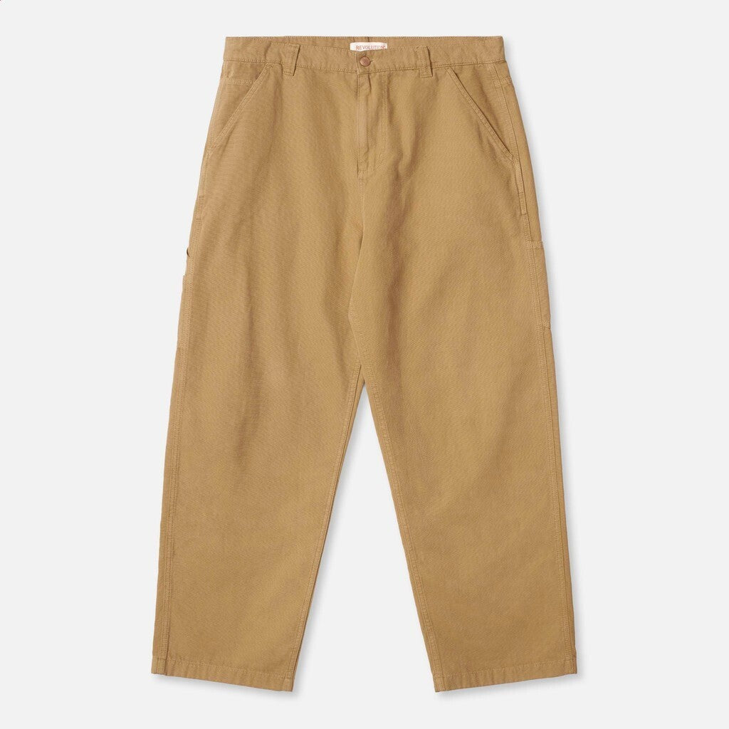 Revolution Wide Worker Trousers Trousers Darkkhaki