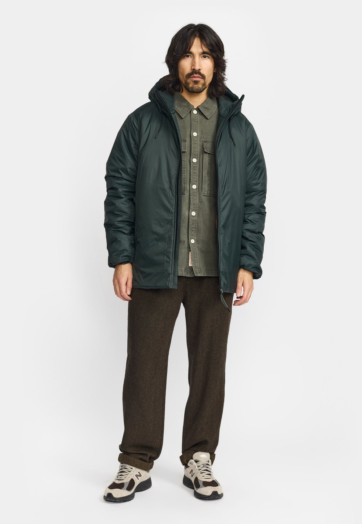 Revolution Winter Jacket Winter Outerwear Darkgreen