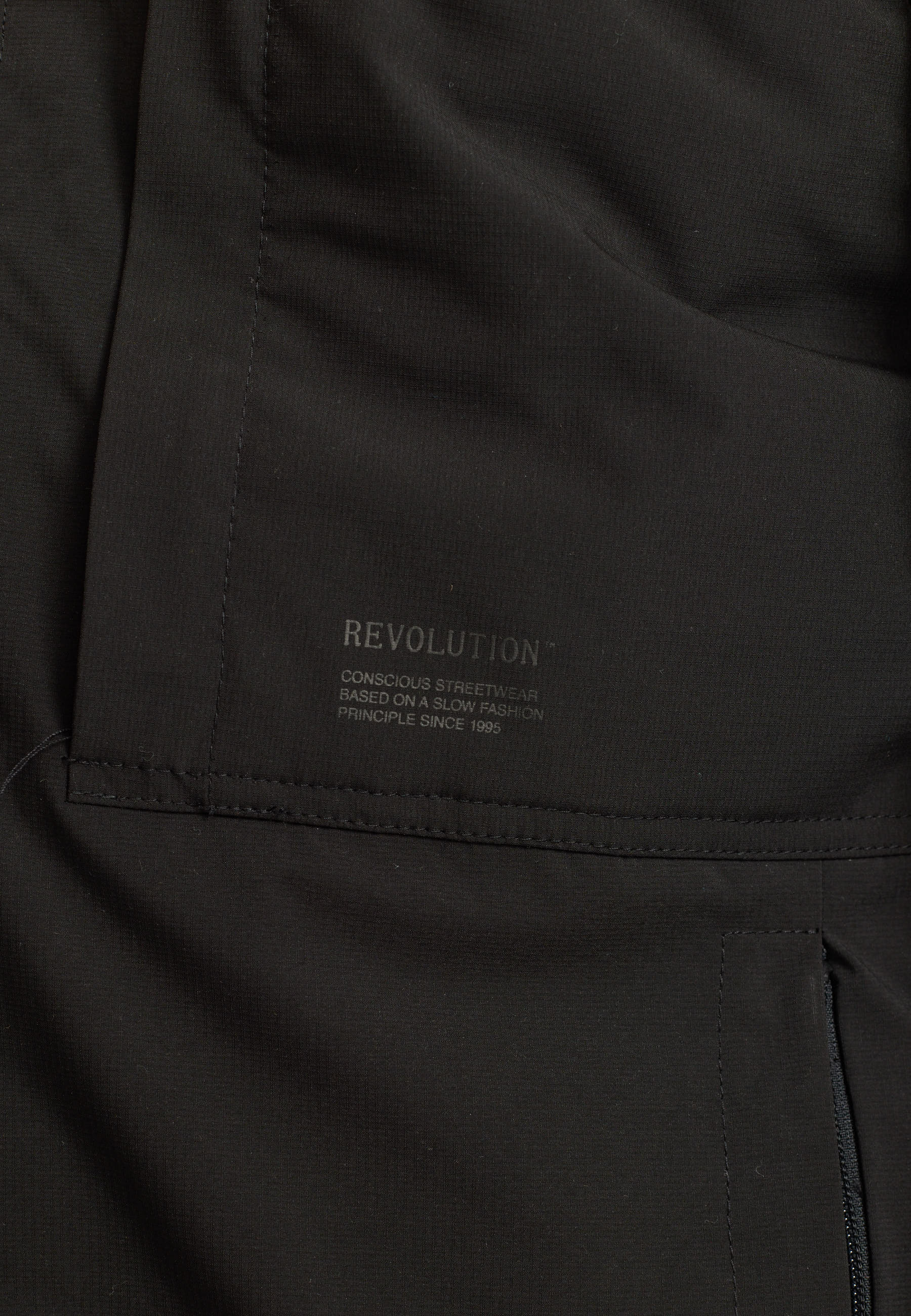 Revolution Winter Tech Jacket Winter Outerwear Black