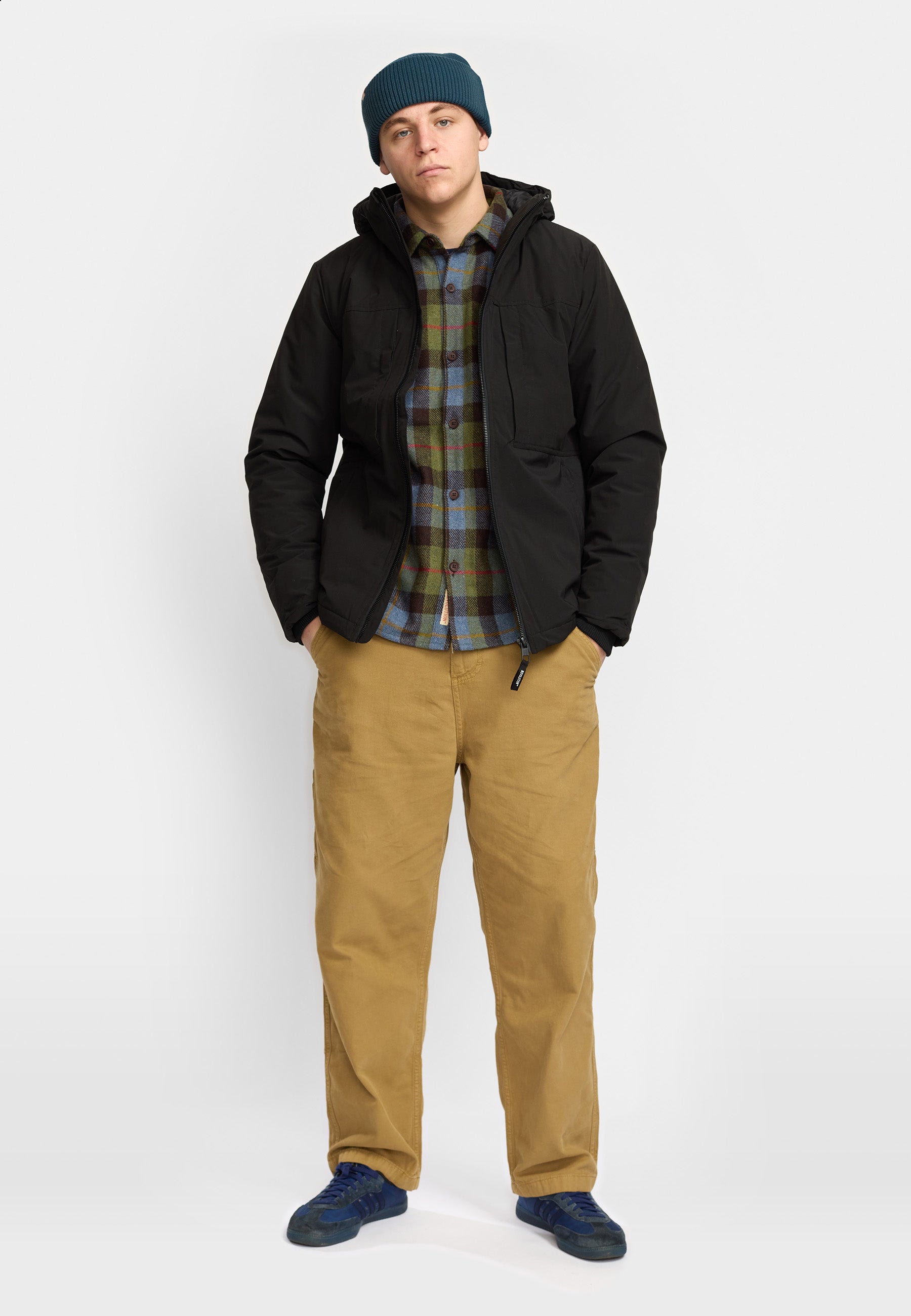 Revolution Winter Tech Jacket Winter Outerwear Black