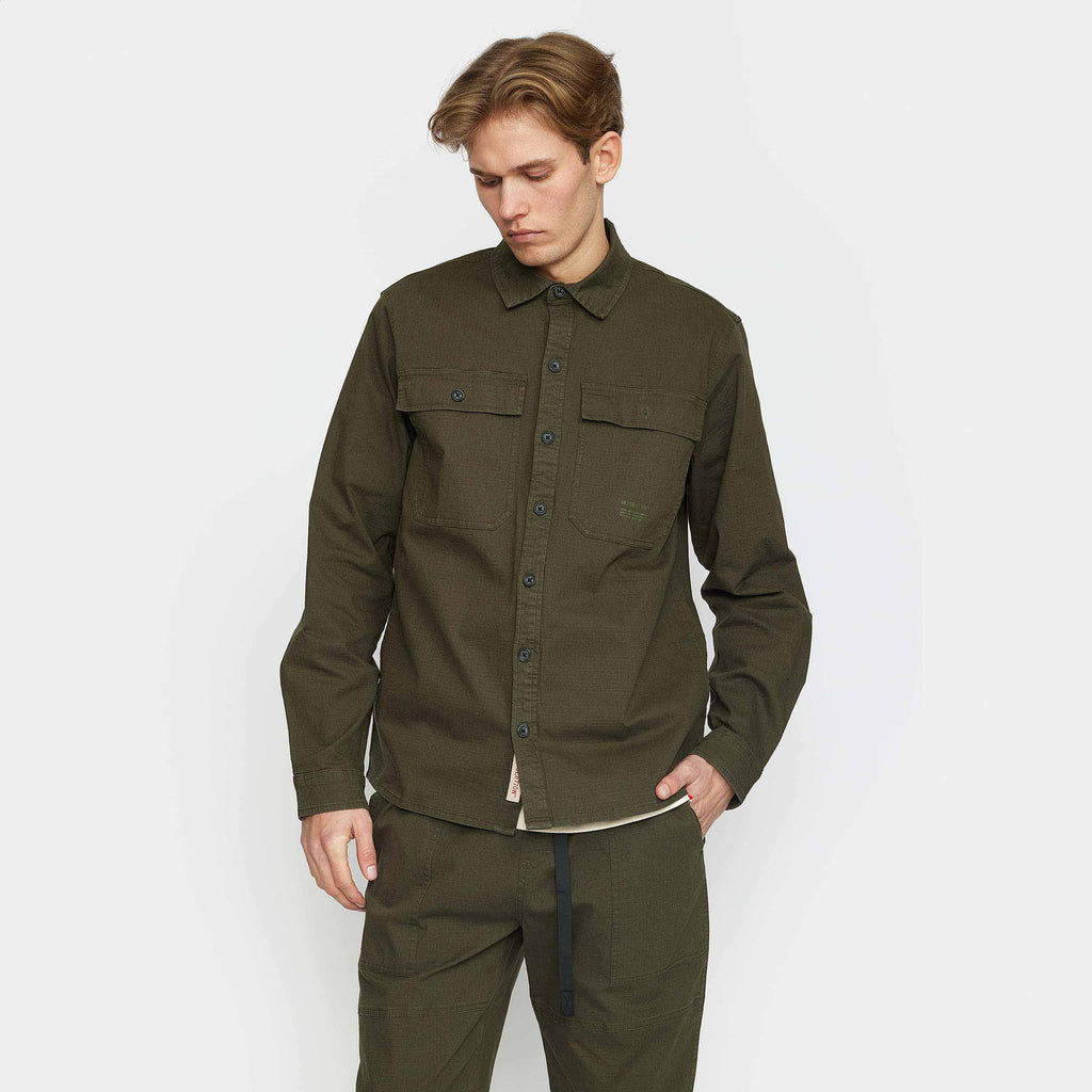 Revolution Worker Overshirt Overshirts Army