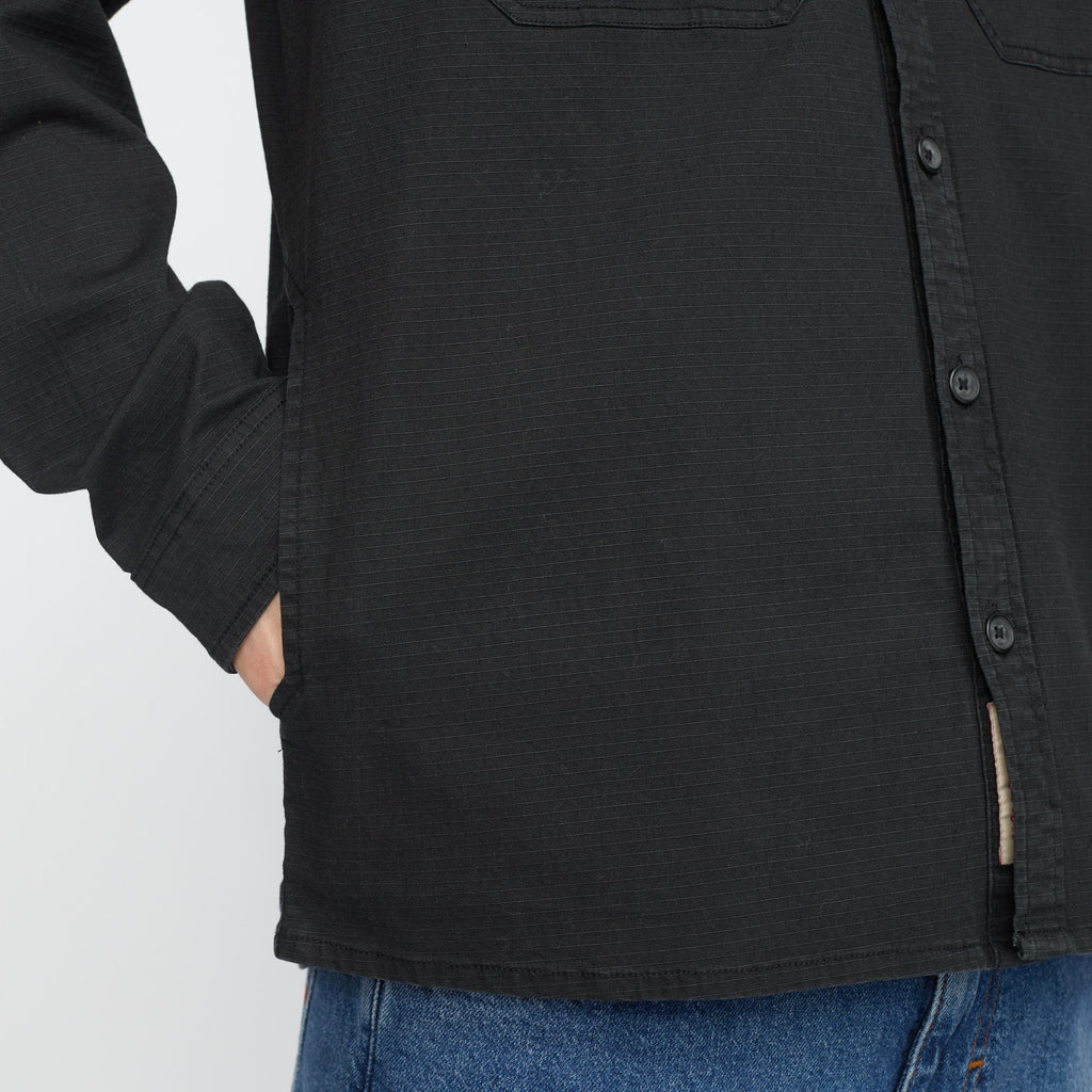 Revolution Worker Overshirt Overshirts Black