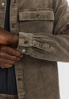 Revolution Worker Overshirt Overshirts Brown