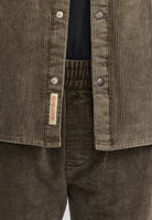 Revolution Worker Overshirt Overshirts Brown