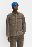 Revolution Worker Overshirt Overshirts Brown