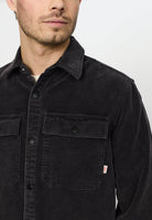 Revolution Worker Overshirt Overshirts Darkgrey