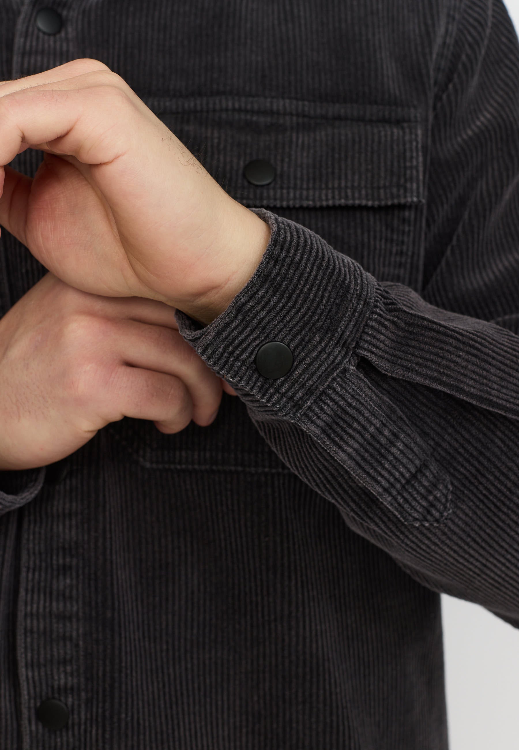 Revolution Worker Overshirt Overshirts Darkgrey