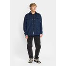 Revolution Worker Overshirt Overshirts Blue