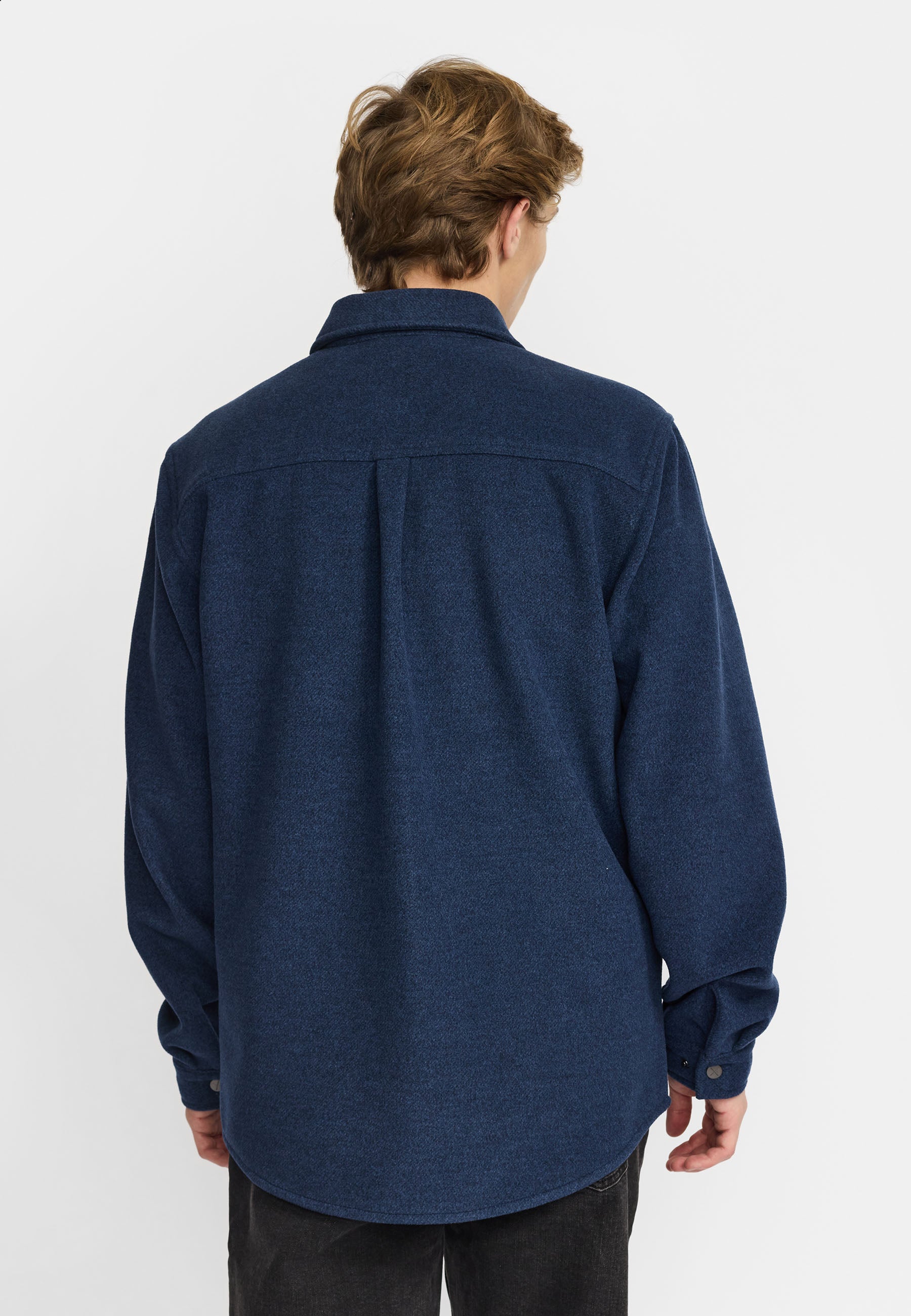 Revolution Worker Overshirt Overshirts Blue