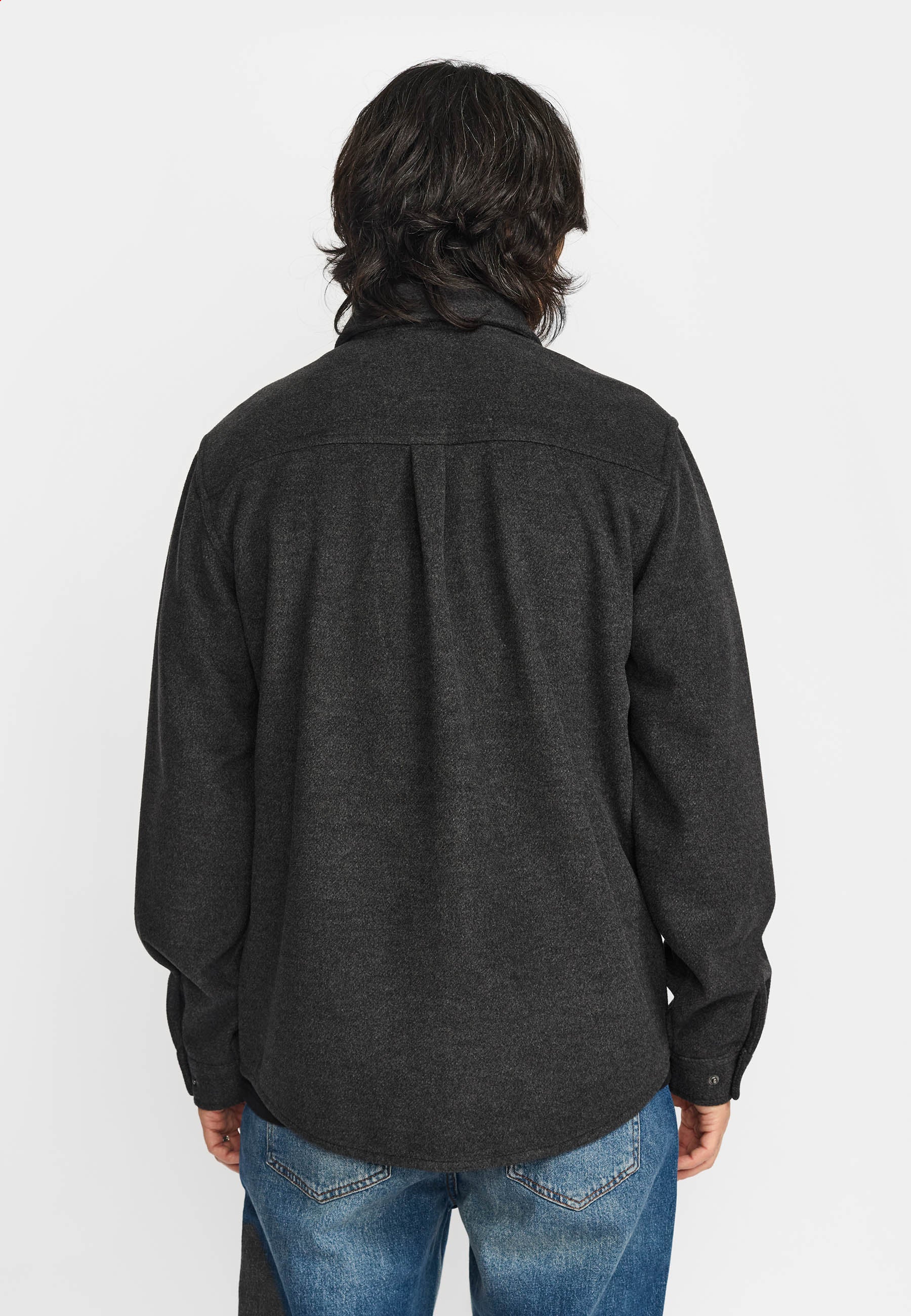 Revolution Worker Overshirt Overshirts Darkgrey