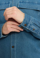 Revolution Worker Shirt Long-sleeve Shirts Blue