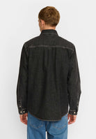 Revolution Worker Shirt Long-sleeve Shirts Black
