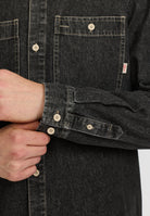 Revolution Worker Shirt Long-sleeve Shirts Black