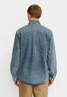 Revolution Worker Shirt Long-sleeve Shirts Blue