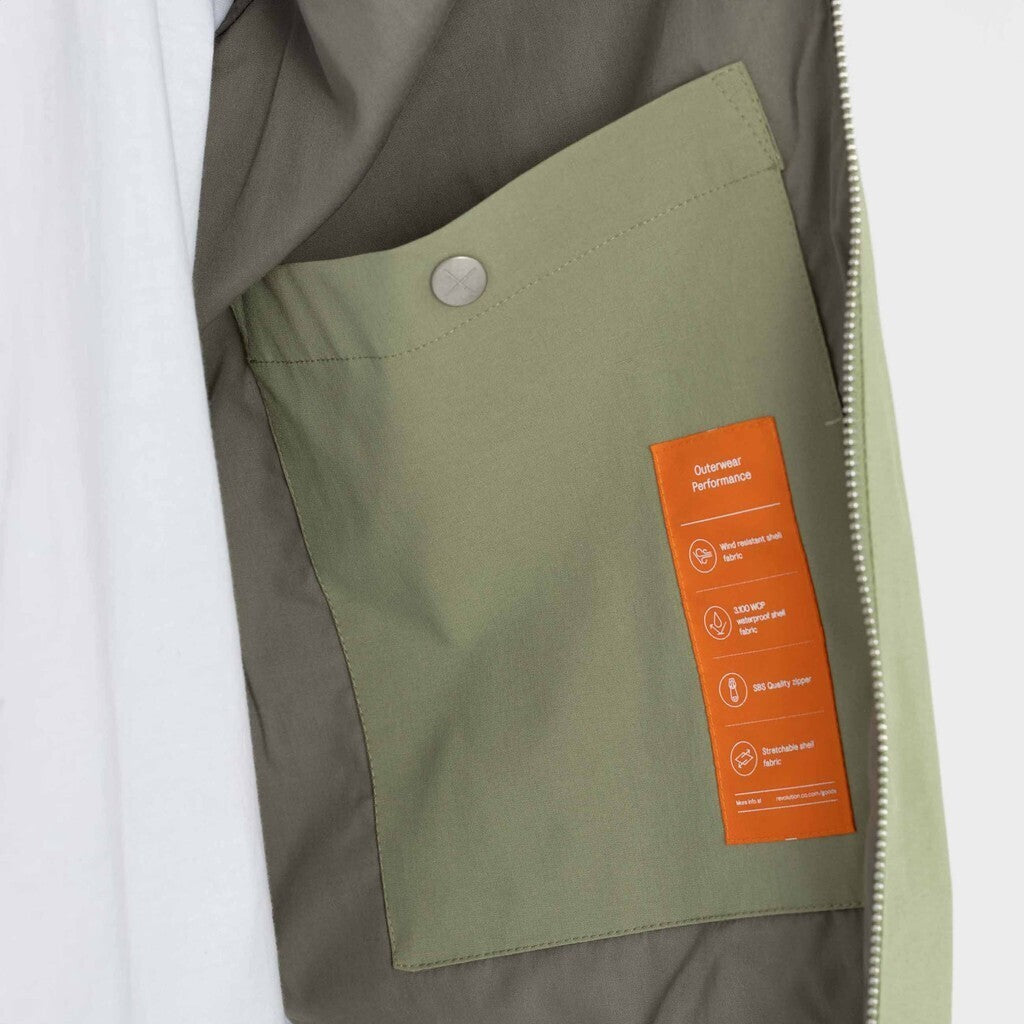 Revolution Workwear Jacket Lightweight Outerwear Lightgreen