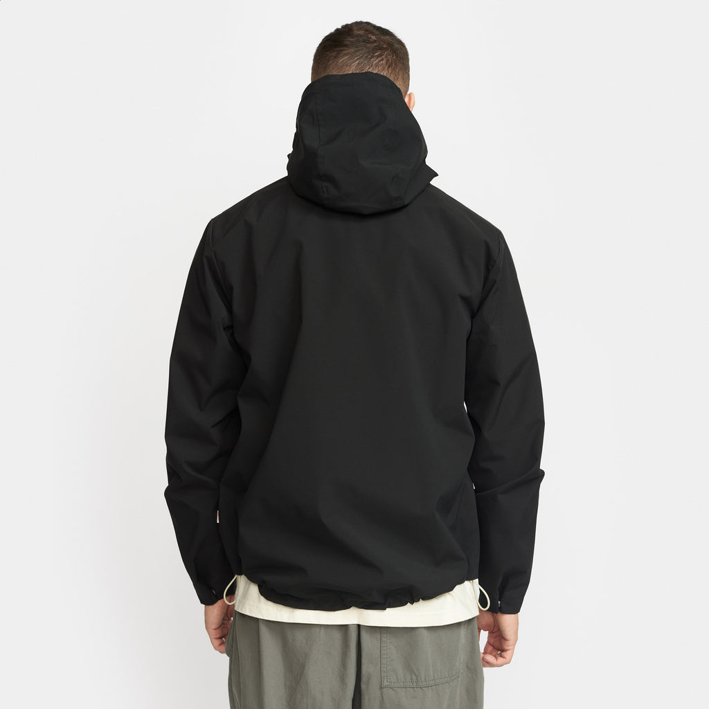 Revolution Zip Anorak Lightweight Outerwear Black