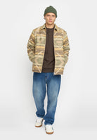Revolution Zipped Overshirt Overshirts Yellow