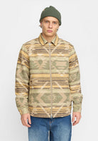 Revolution Zipped Overshirt Overshirts Yellow